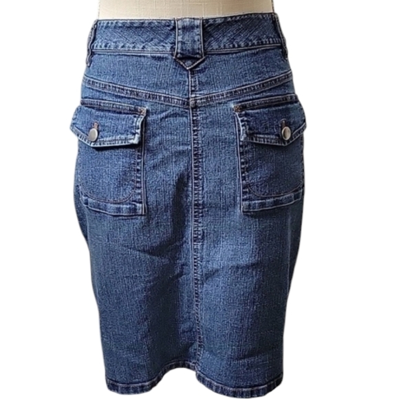 Chico's Jean Skirt - Picture 3 of 4